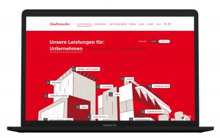 Saubermacher Corporate Webseite mit Wordpress